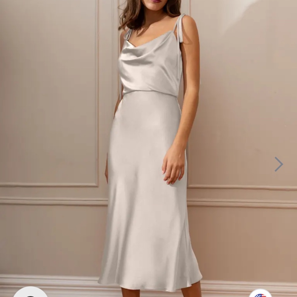 Jenny Yoo Kat Satin Dress
